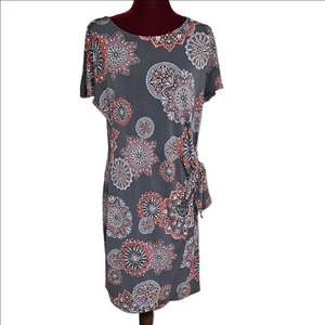 Robbie Bee Mandala Print Dress Size Petite Large